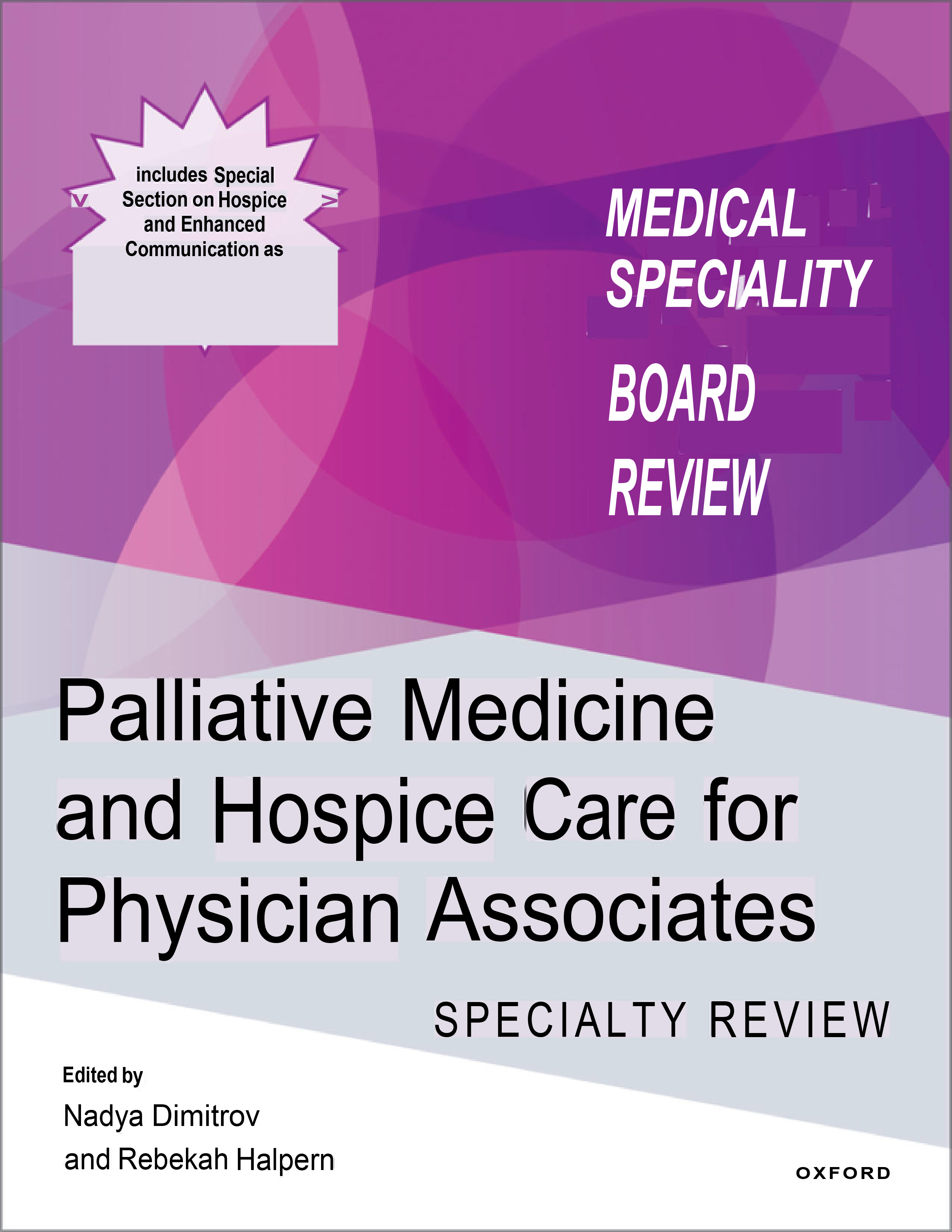 Palliative Medicine and Hospice Care for Physician Associates.
